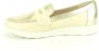 Pitillos Beige Goud Moccasin Schoenen - Thumbnail 2