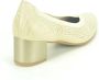 Pitillos Beige Goud Print Pump 3cm Yellow Dames - Thumbnail 2