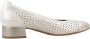 Pitillos Elastische Trim Pumps White Dames - Thumbnail 6