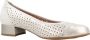 Pitillos Elastische Trim Pumps White Dames - Thumbnail 7
