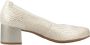Pitillos Fantasie Holle Hak Pumps Beige Dames - Thumbnail 6