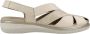 Pitillos Gesloten-Teen Platte Sandalen Blue Dames - Thumbnail 5