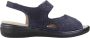 Pitillos Flat Sandals Blue Dames - Thumbnail 6