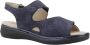 Pitillos Flat Sandals Blue Dames - Thumbnail 5