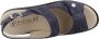 Pitillos Flat Sandals Blue Dames - Thumbnail 9