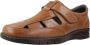 Pitillos Stijlvolle platte sandalen voor mannen Brown Heren - Thumbnail 4