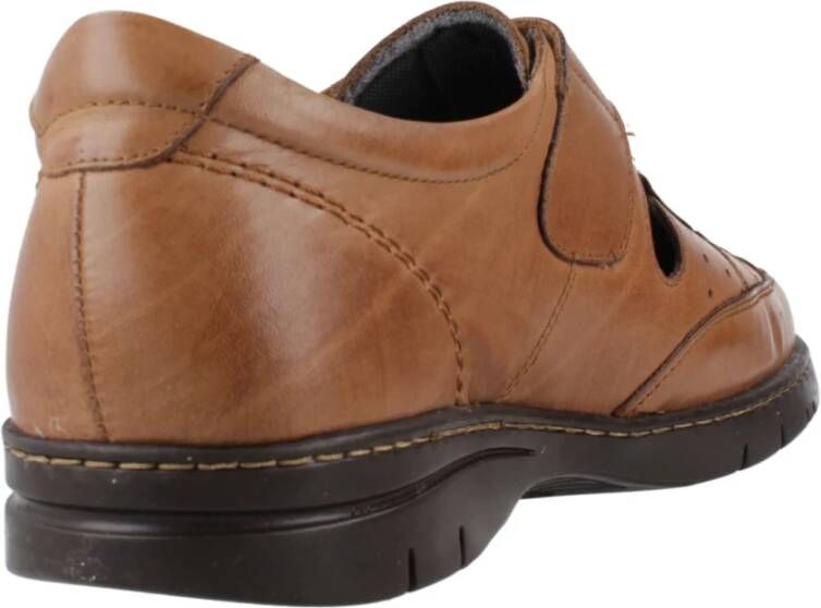 Pitillos Flat Sandals Brown Heren