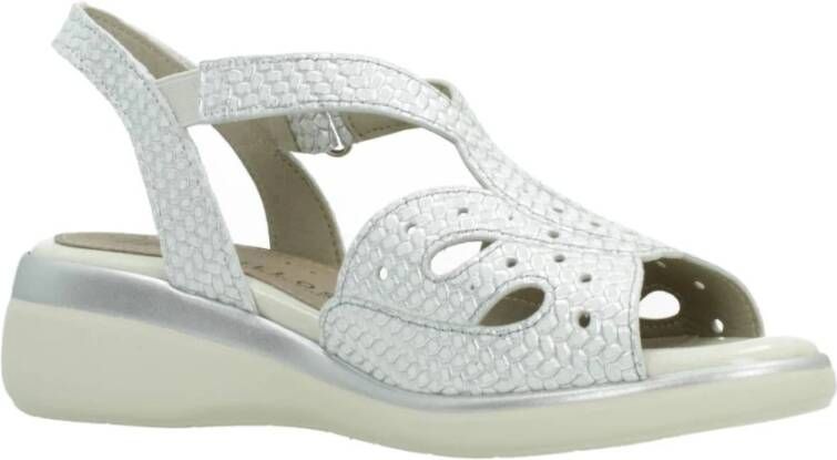 Pitillos Stijlvolle platte sandalen voor vrouwen Blue Dames
