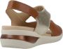 Pitillos Flat Sandals Multicolor Dames - Thumbnail 3