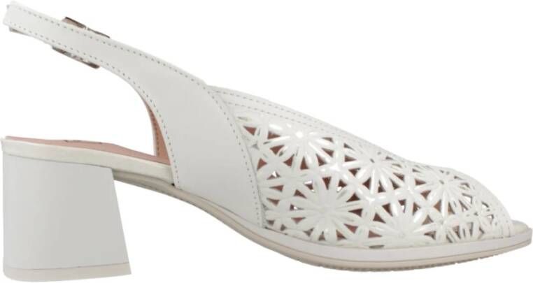 Pitillos High Heel Sandals White Dames
