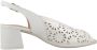 Pitillos High Heel Sandals White Dames - Thumbnail 6