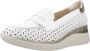 Pitillos Elegante Picados Loafers voor Vrouwen White Dames - Thumbnail 3