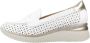 Pitillos Elegante Picados Loafers voor Vrouwen White Dames - Thumbnail 4