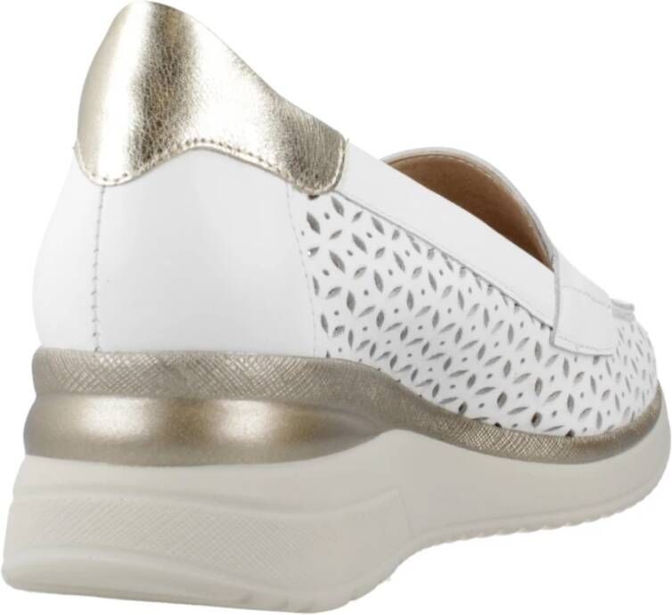 Pitillos Loafers White Dames