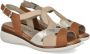 Pitillos Md5594 TRI Esparto wedges Multicolor Dames - Thumbnail 3
