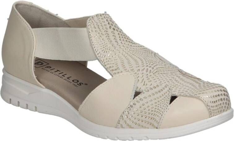 Pitillos Sandals Beige Dames