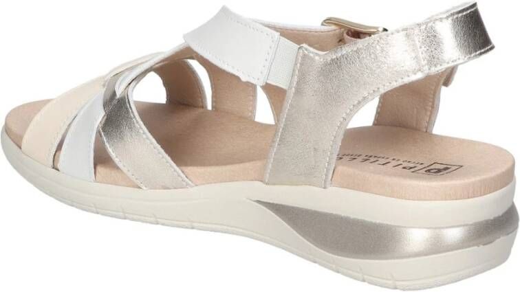 Pitillos Sandals White Dames