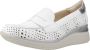 Pitillos Stijlvolle Loafers met Uitgesneden Design White Dames - Thumbnail 4
