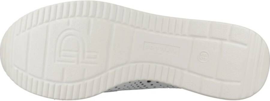 Pitillos Stijlvolle Loafers met Uitgesneden Design White Dames