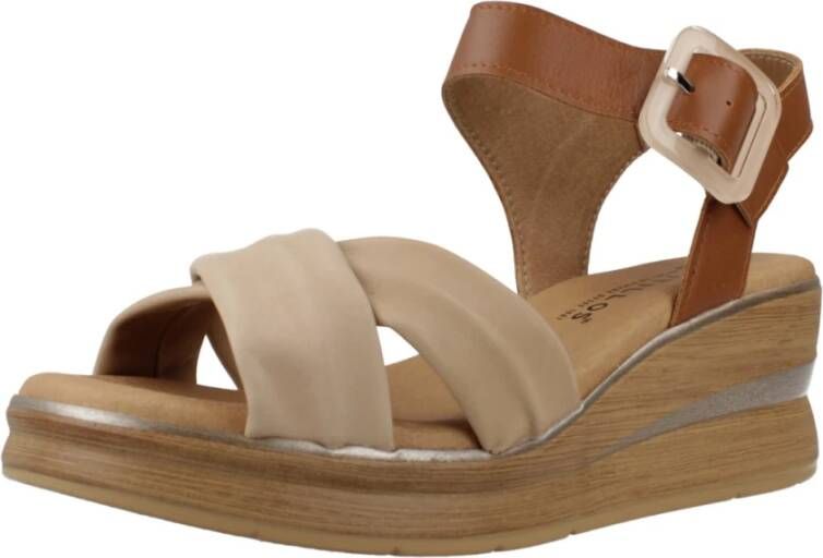 Pitillos Wedges Brown Dames