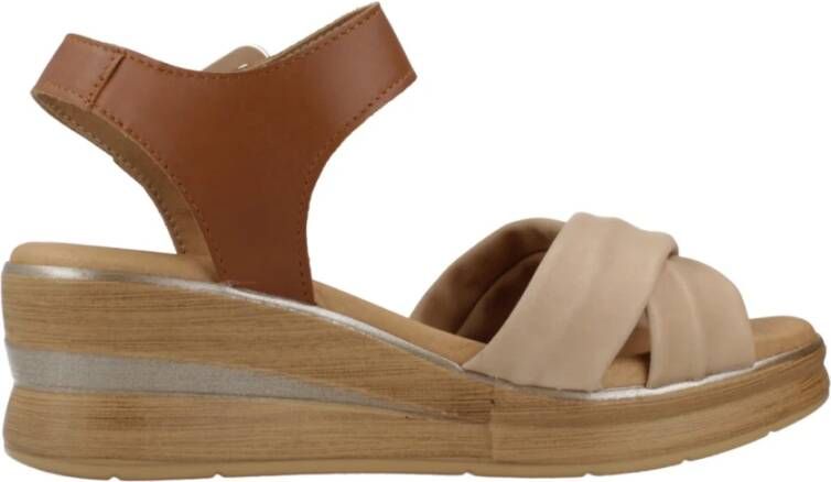 Pitillos Wedges Brown Dames