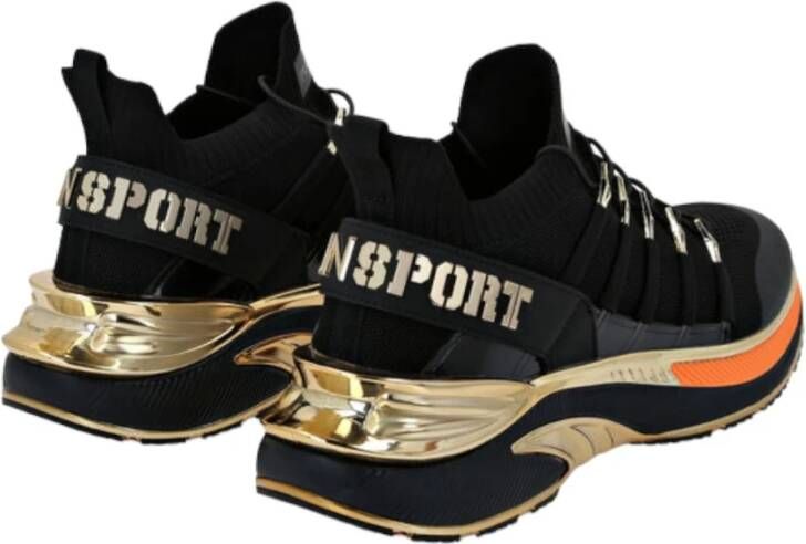 Plein Sport Casual Sneakers voor dagelijks gebruik Black Heren