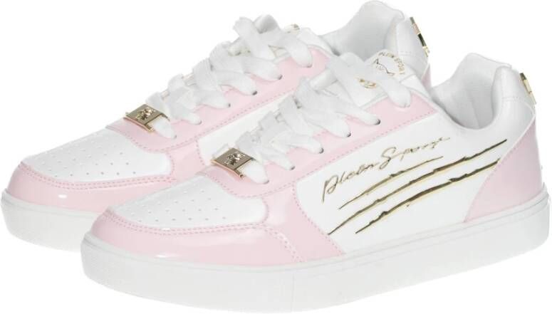 Plein Sport Dames Sneakers Roze Wit Dips80448 Pink Dames
