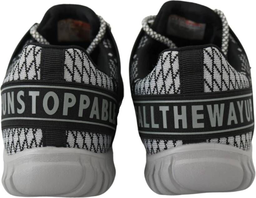 Plein Sport Exclusieve Runner Mason Sneakers Jet Black Heren