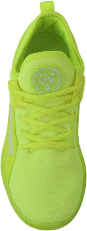 Plein Sport Gele Carter Sport Sneakers Urban Stijl Yellow Dames