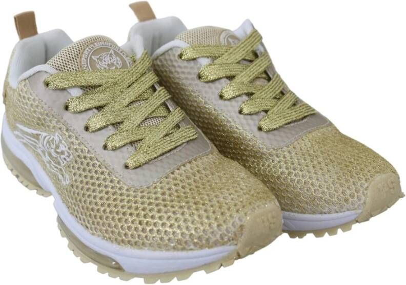 Plein Sport Gouden Gretel Sport Sneakers Geel Dames