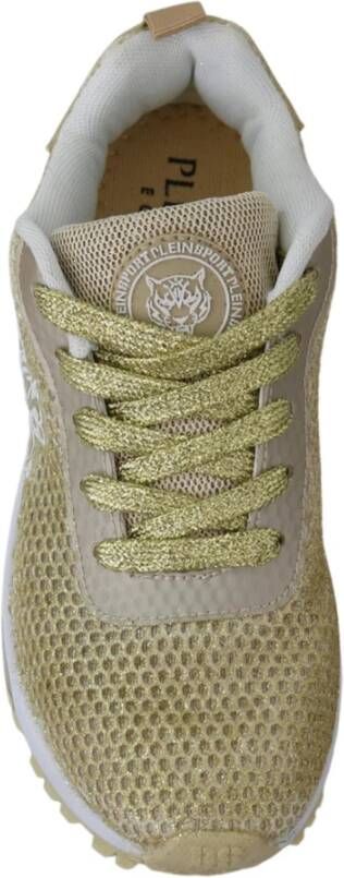 Plein Sport Gouden Gretel Sport Sneakers Geel Dames