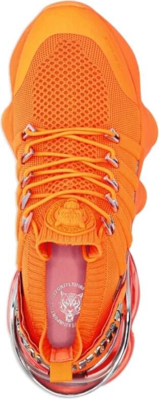 Plein Sport Oranje Lage Sneakers