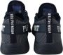Plein Sport Blauwe Indaco Polyester Carter Sneakers Schoenen Black Heren - Thumbnail 5
