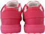 Plein Sport Fuxia Beetroot Polyester Runner Becky Sneakers Shoes Roze Dames - Thumbnail 4