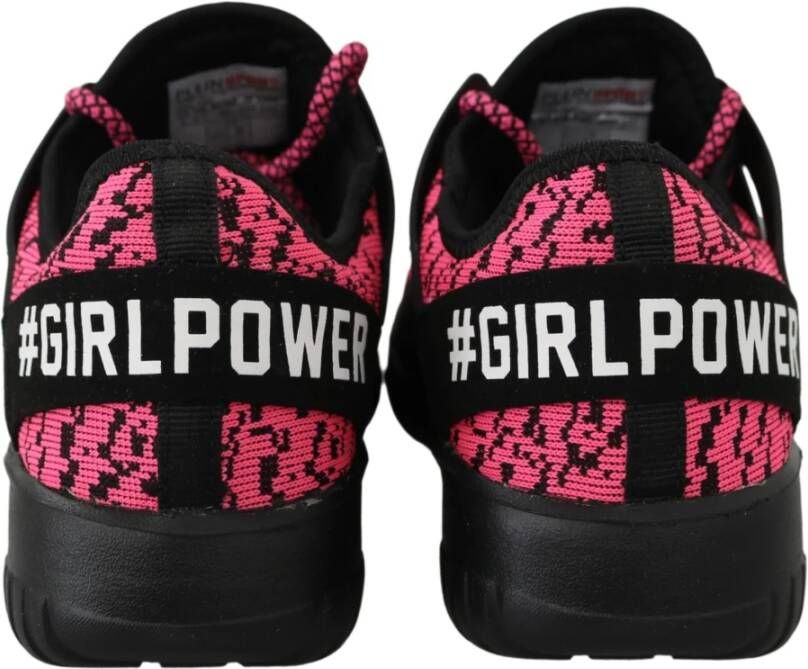Plein Sport Veelzijdige Zwarte Sneakers voor Sport en Dagelijks Gebruik Zwart Dames
