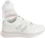 Plein Sport Heren Synthetische Sneakers met Rubberen Zool White Heren - Thumbnail 5