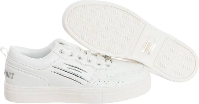 Plein Sport Sportieve Mid-Top Sneakers White Heren