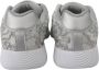 Plein Sport Silver Polyester Runner Joice Sneakers Shoes Grijs - Thumbnail 5