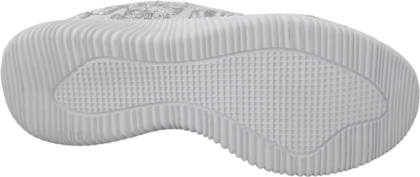 Plein Sport Zilveren Glans Runner Joice Sneakers Gray Dames