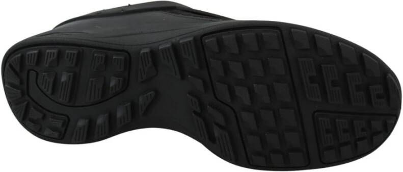 Plein Sport Zwarte Mesh Sneakers Stijlvol Logo