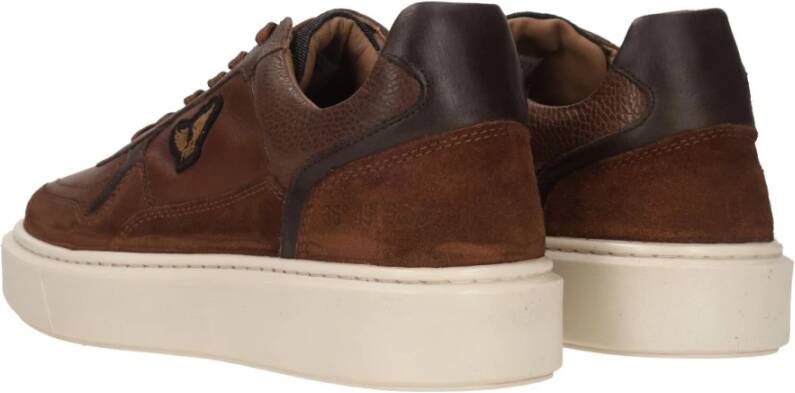 PME Legend Leren Bruine Sneaker voor Heren Brown Heren