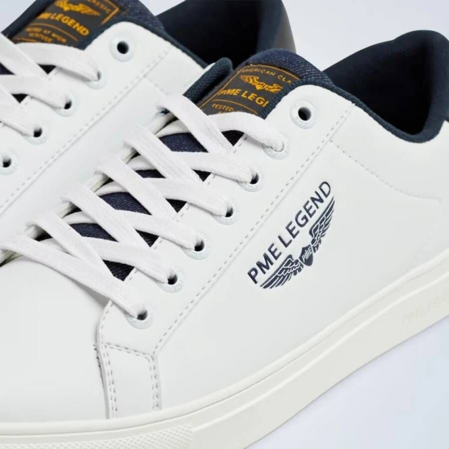 PME Legend Schone Leren Sneaker Carior White Heren