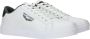 PME Legend Witte Carior Sneaker met Groene Accenten Multicolor Heren - Thumbnail 9