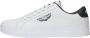 PME Legend Witte Carior Sneaker met Groene Accenten Multicolor Heren - Thumbnail 11