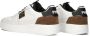 PME Legend Witte Leren Sneaker met Bruine en Zwarte Details White Heren - Thumbnail 12