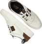 PME Legend Witte Leren Sneaker met Bruine en Zwarte Details White Heren - Thumbnail 13