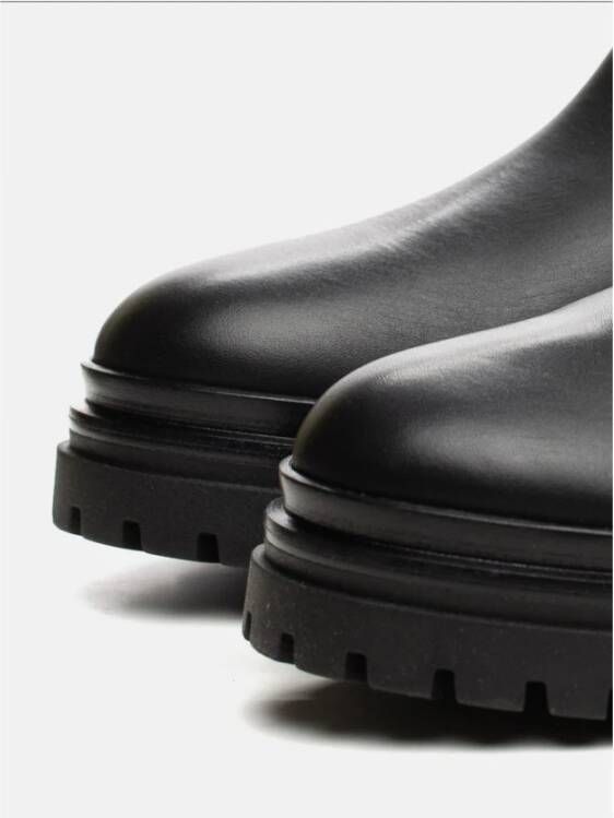 Poche Paris Enkellaarzen Black Dames
