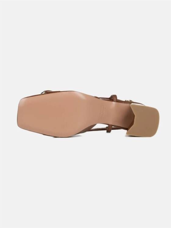 Poche Paris Stijlvolle Sandalen Brown Dames