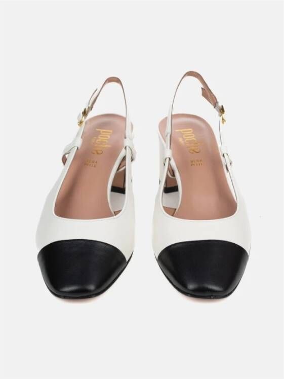 Poche Paris Stijlvolle Sandalen White Dames