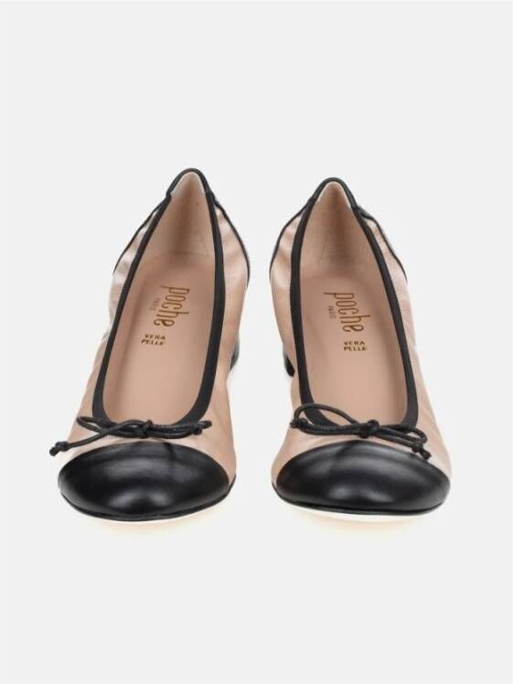 Poche Paris Stijlvolle Schoenen Beige Dames